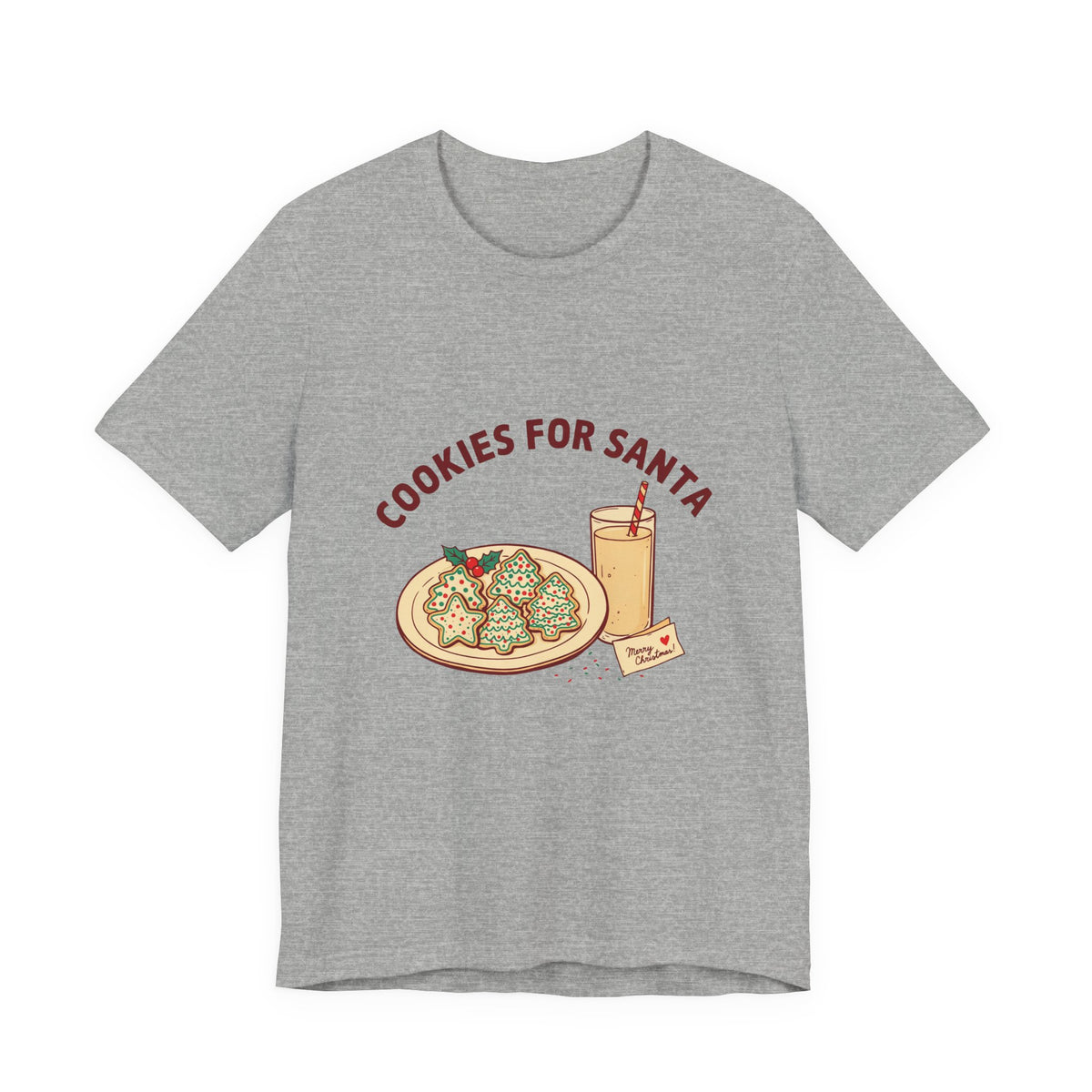 Cookies for Santa Shirt, Christmas Eve T-Shirt, Family Christmas Tee