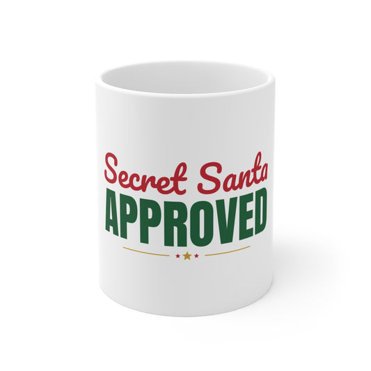 Secret Santa Approved Mug
