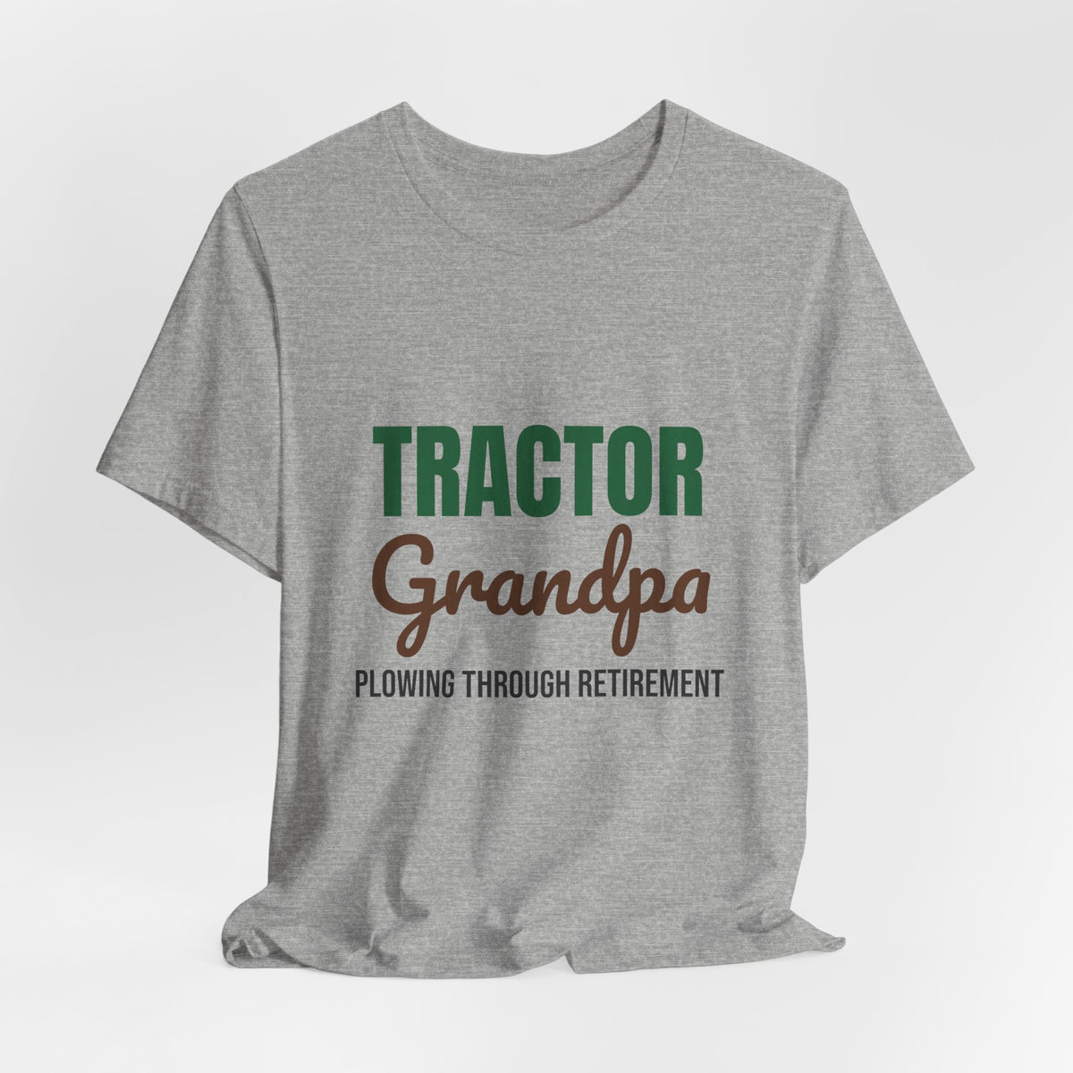 Tractor Grandpa Plowing Through Retirement Shirt, Tractor Grandpa T-Shirt, Farmer Gift