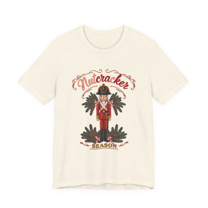 Nutcracker Season Shirt, Vintage Nutcracker T-Shirt, Pink Christmas Tee