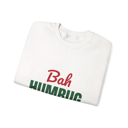 Bah Humbug Sweatshirt, Funny Grumpy Christmas Crewneck
