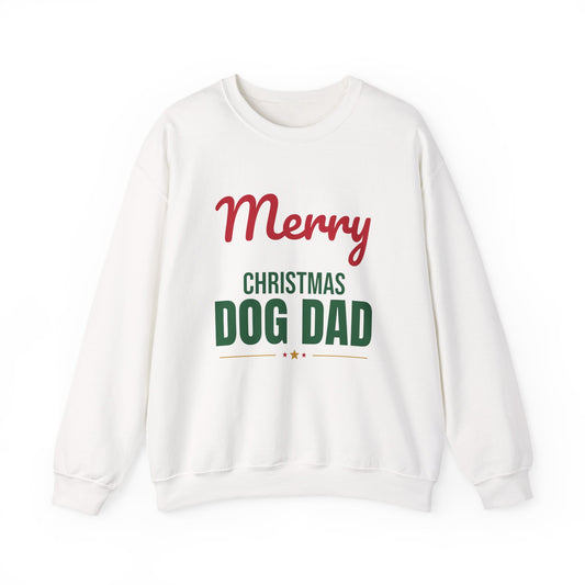 Merry Christmas Dog Dad Sweatshirt