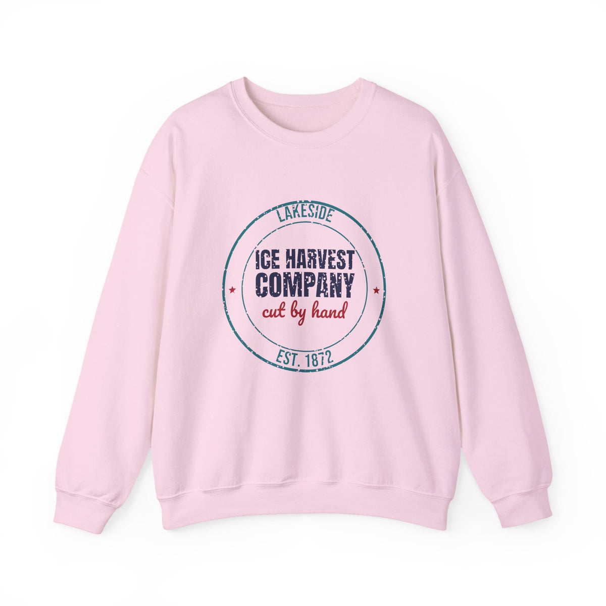 Lakeside Ice Harvest Company Est. 1872 Sweatshirt, Vintage Winter Crewneck Sweatshirt