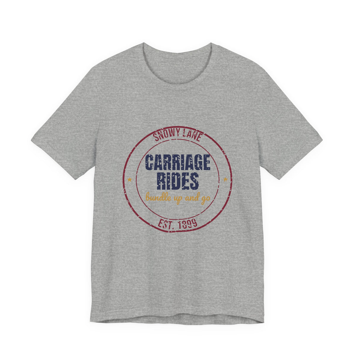 Snowy Lane Carriage Rides Est. 1899 Shirt, Vintage Winter T-Shirt, Vintage Winter Gift