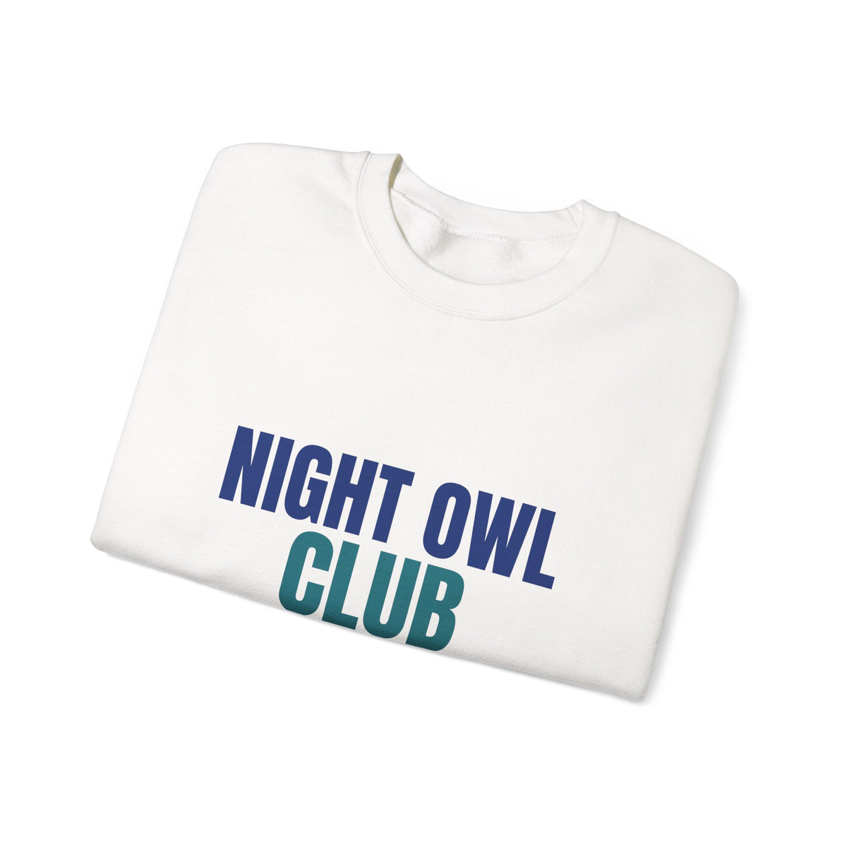 Night Owl Club Awake Past Midnight Sweatshirt, Night Owl Club Crewneck Sweatshirt