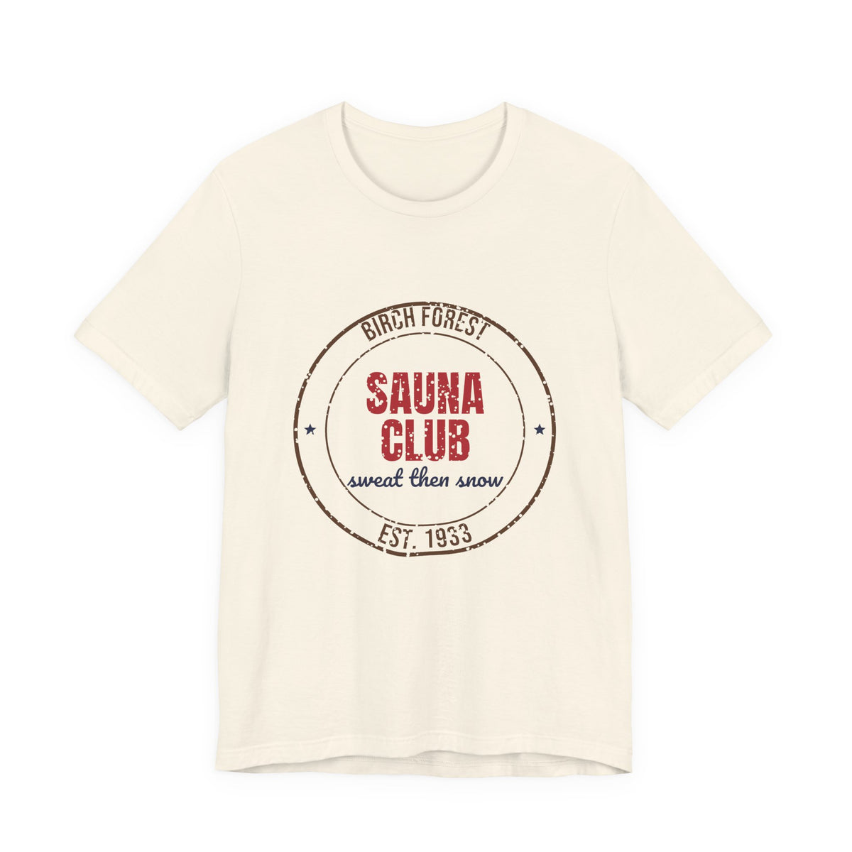 Birch Forest Sauna Club Est. 1933 Shirt, Vintage Sauna T-Shirt, Vintage Sauna Gift
