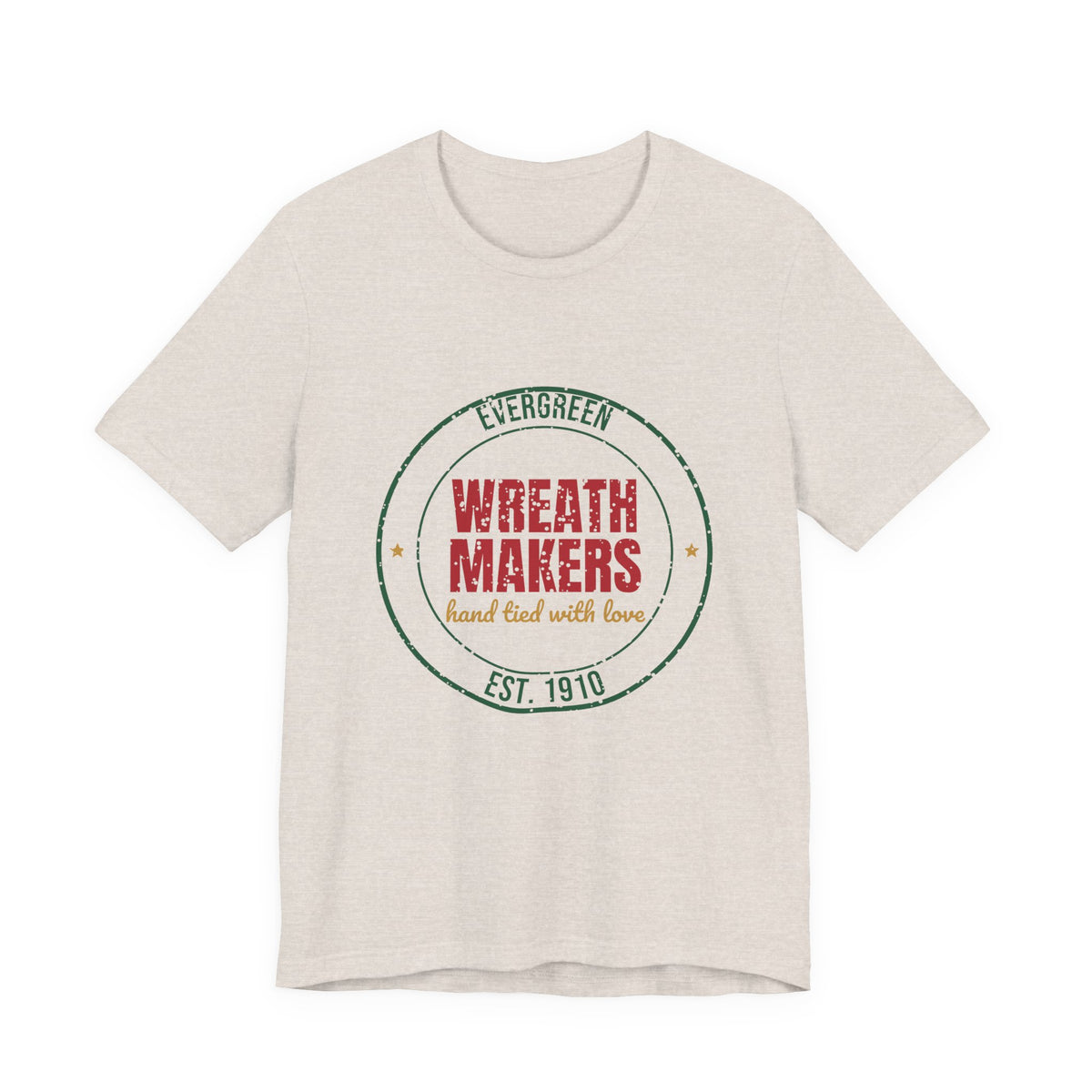 Evergreen Wreath Makers Est. 1910 Shirt, Vintage Christmas T-Shirt, Vintage Christmas Gift
