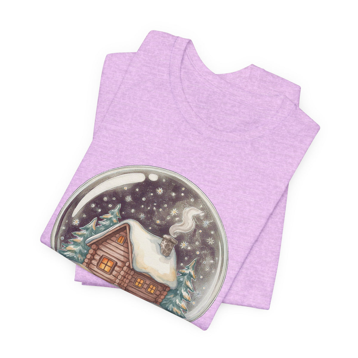 Cozy Cabin Christmas Snow Globe Shirt, Cozy Cabin Christmas Snow Globe T-Shirt