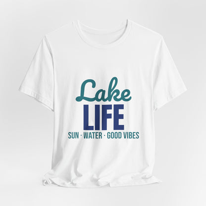 Lake Life Sun Water Good Vibes Shirt, Lake Life T-Shirt, Lake House Gift