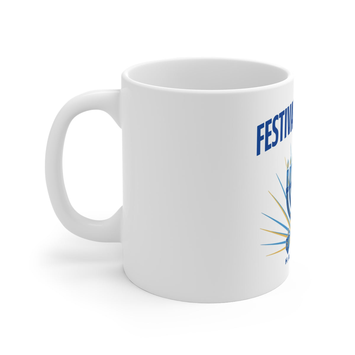 Festival of Lights Hanukkah Mug