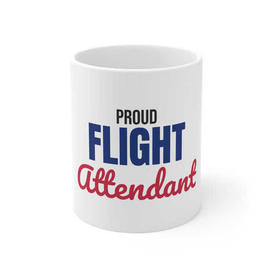 Proud Flight Attendant Mug