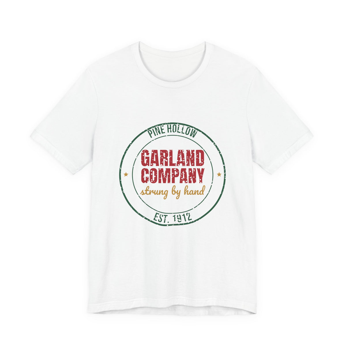 Pine Hollow Garland Company Est. 1912 Shirt, Vintage Christmas T-Shirt, Vintage Christmas Gift