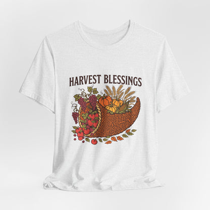 Harvest Blessings Shirt, Thanksgiving Harvest T-Shirt, Fall Tee