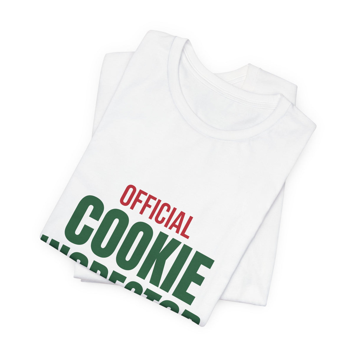 Official Cookie Inspector Shirt, Funny Christmas Baking T-Shirt