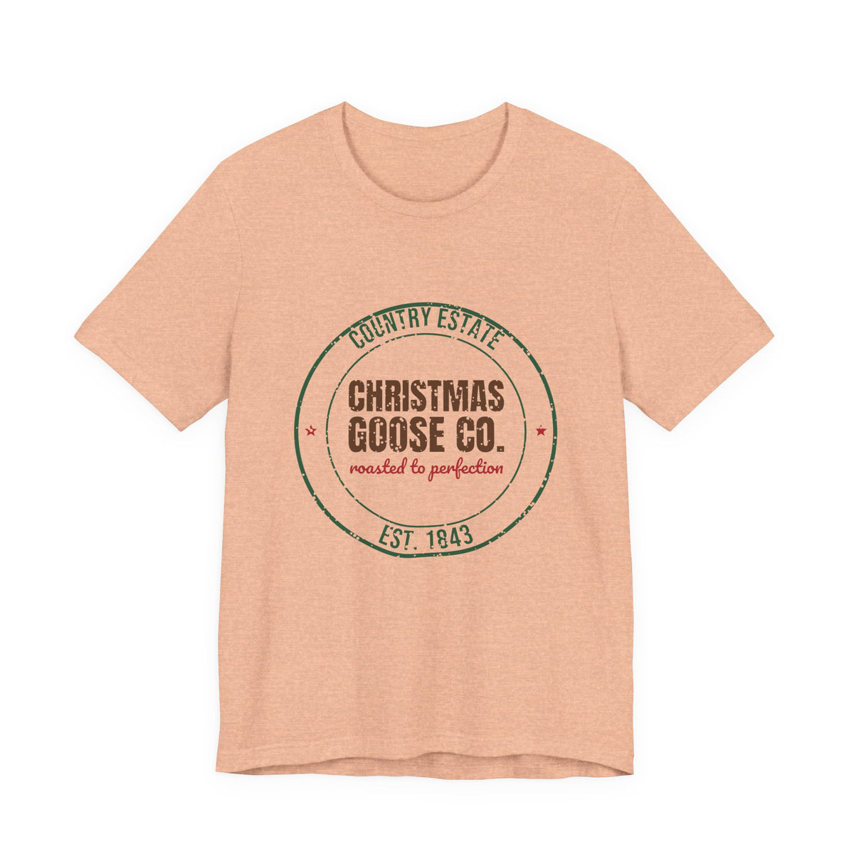 Country Estate Christmas Goose Co. Est. 1843 Shirt, Vintage Christmas T-Shirt, Vintage Christmas Gift