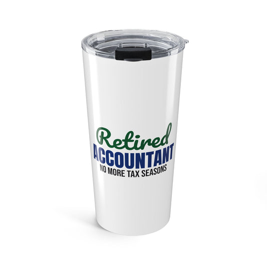 Retired Accountant Tumbler