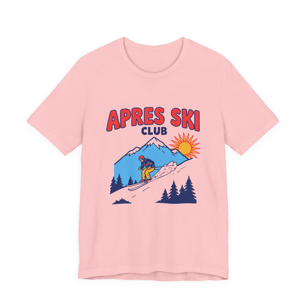 Apres Ski Club Shirt, Retro Ski T-Shirt, Skiing Tee