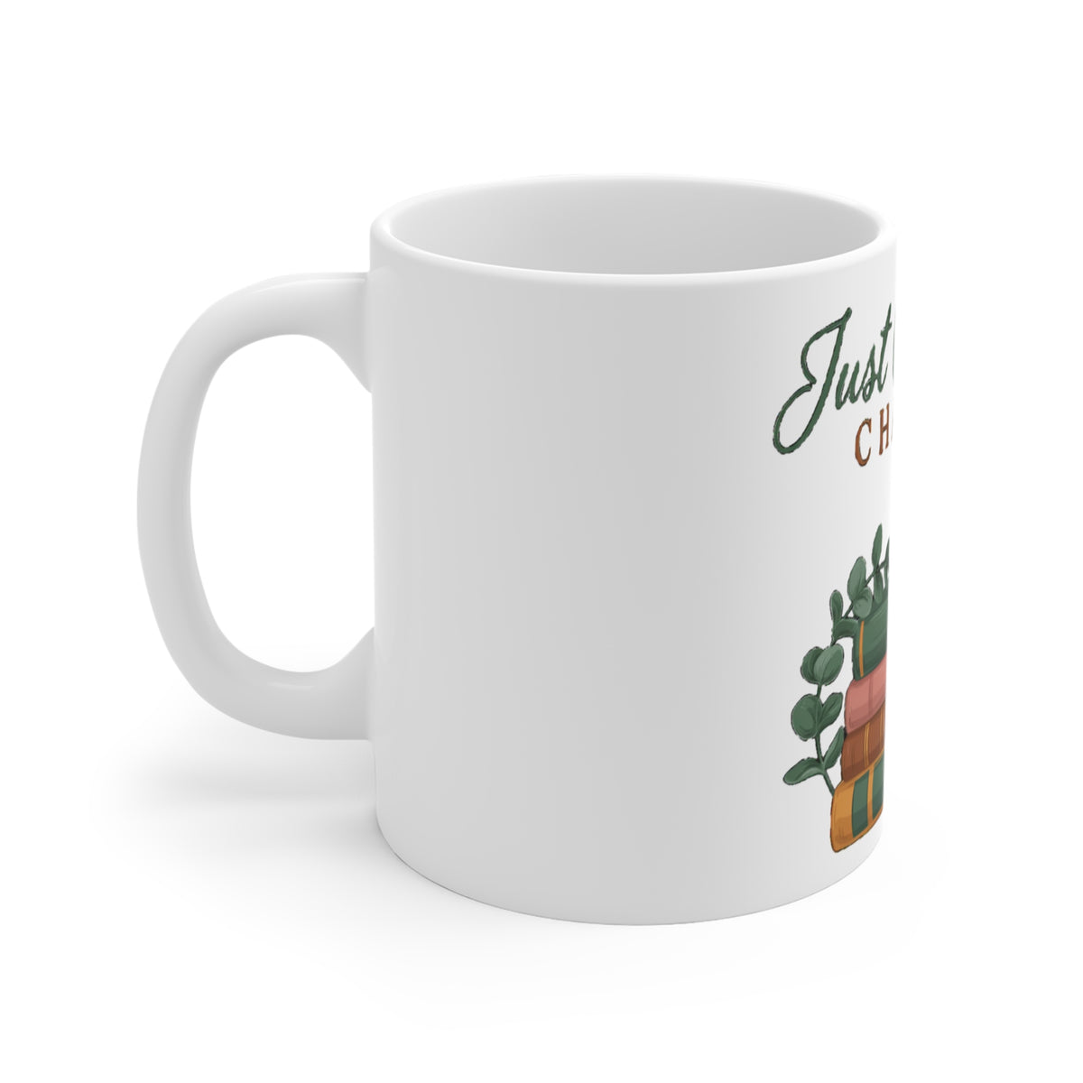 Just One More Chapter Mug, Book Lover Coffee Mug, Bookish Gift 11oz