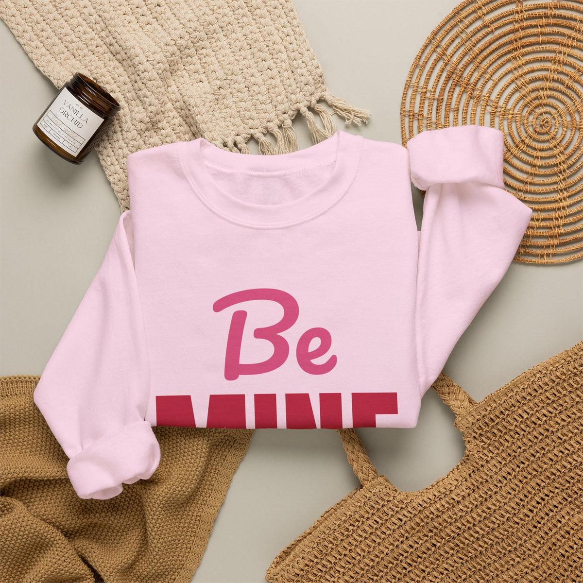 Be Mine Valentine Sweatshirt, Valentines Day Crewneck