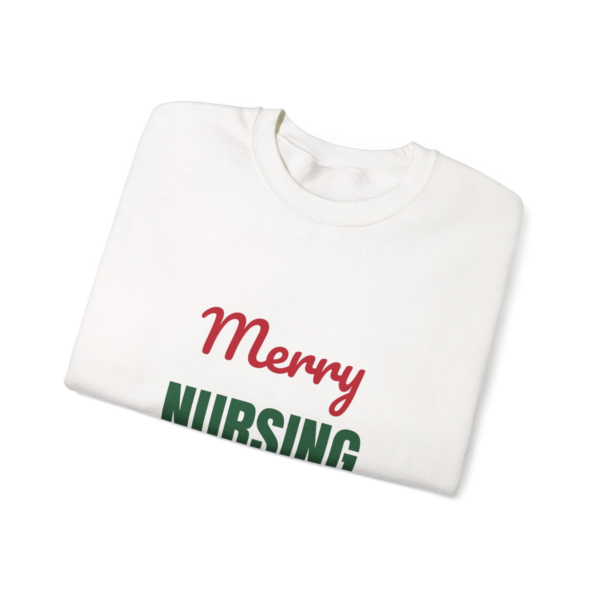 Merry Nursing Spreading Cheer One Shift at a Time Sweatshirt, Nurse Christmas Crewneck, Nurse Gift