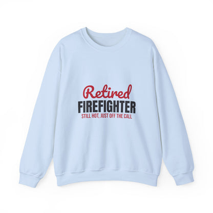 Retired Firefighter Sweatshirt, Firefighter Retirement Crewneck