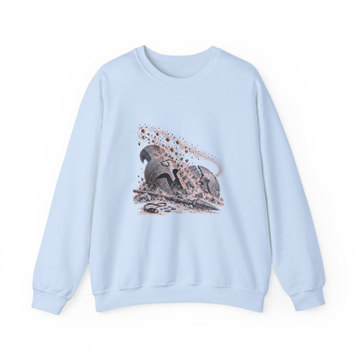The Giant and the Sling Sweatshirt, Symbolic Fine Art Crewneck, By Xudeyda