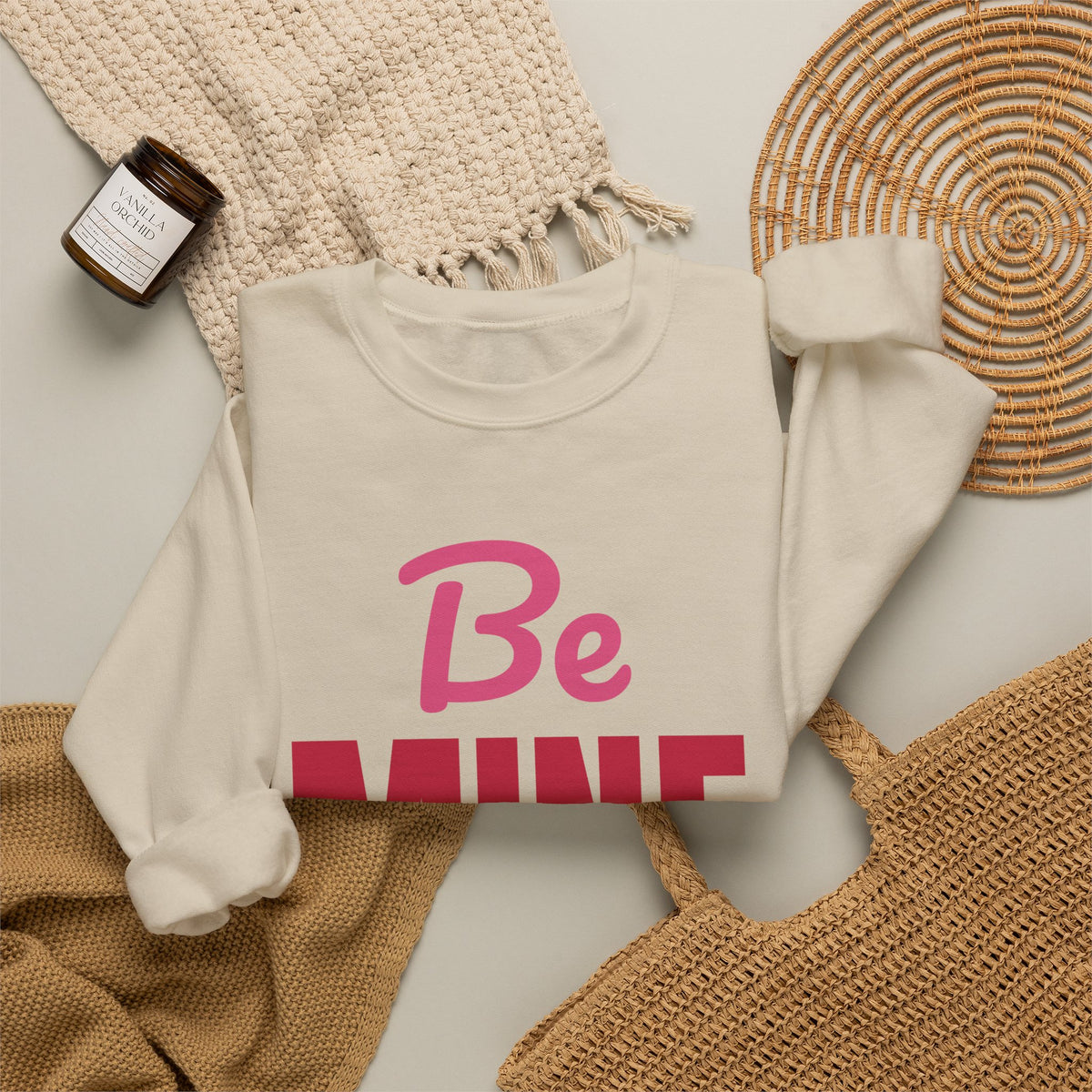 Be Mine Valentine Sweatshirt, Valentines Day Crewneck