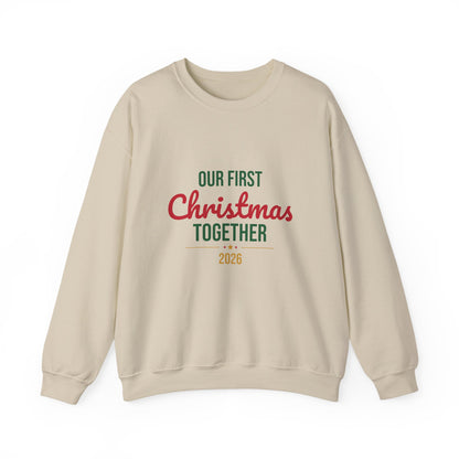 Our First Christmas Together 2026 Sweatshirt