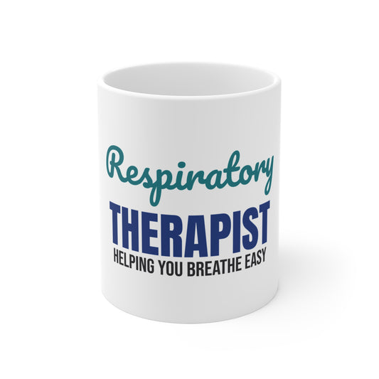 Respiratory Therapist Helping You Breathe Easy Mug