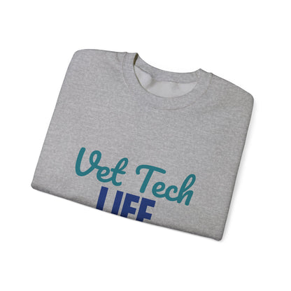 Vet Tech Life Saving Paws Daily Sweatshirt, Vet Tech Crewneck Sweatshirt