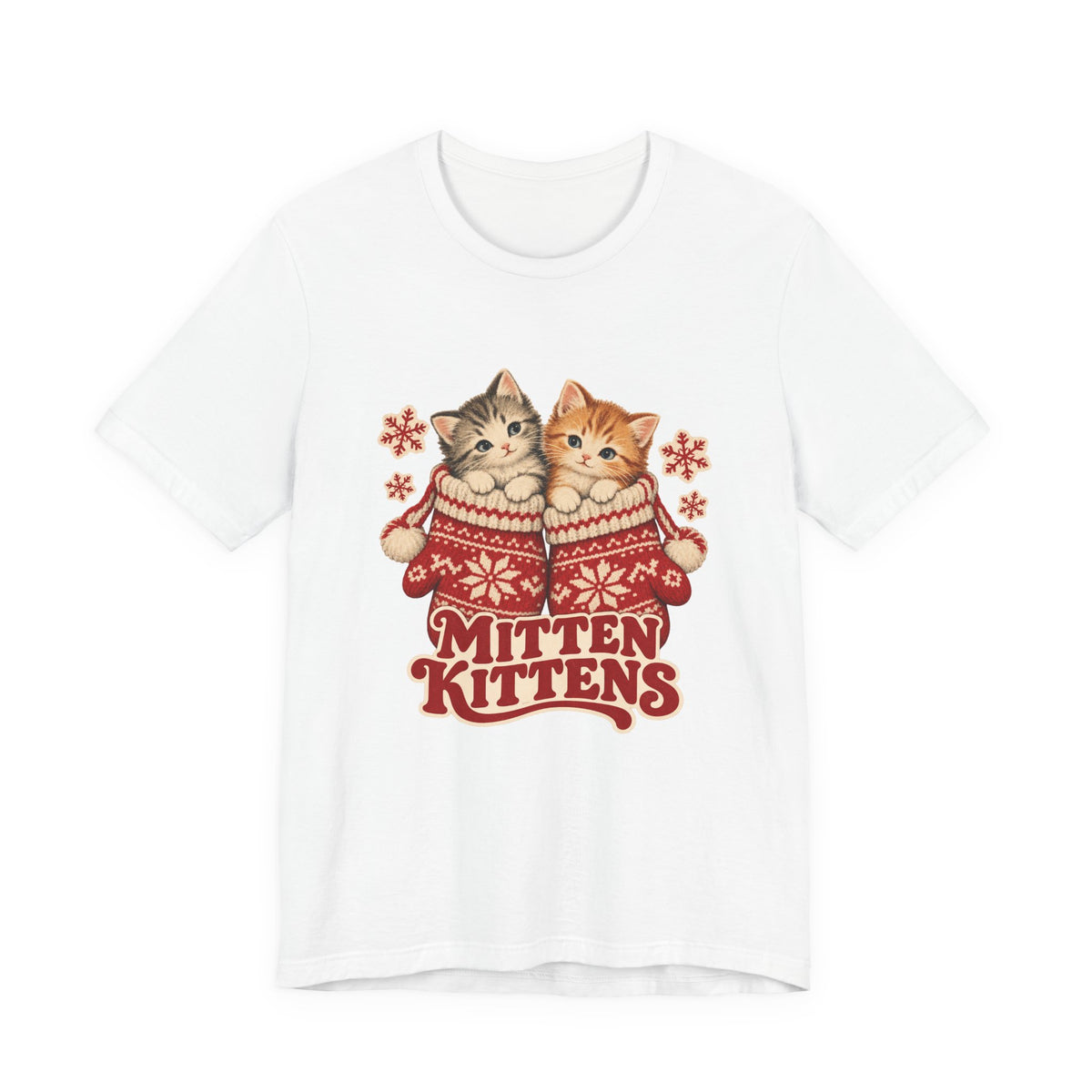 Mitten Kittens Cute Winter Cats Shirt