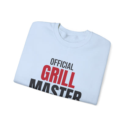 Official Grill Master Dad Sweatshirt, Grill Master Dad Crewneck