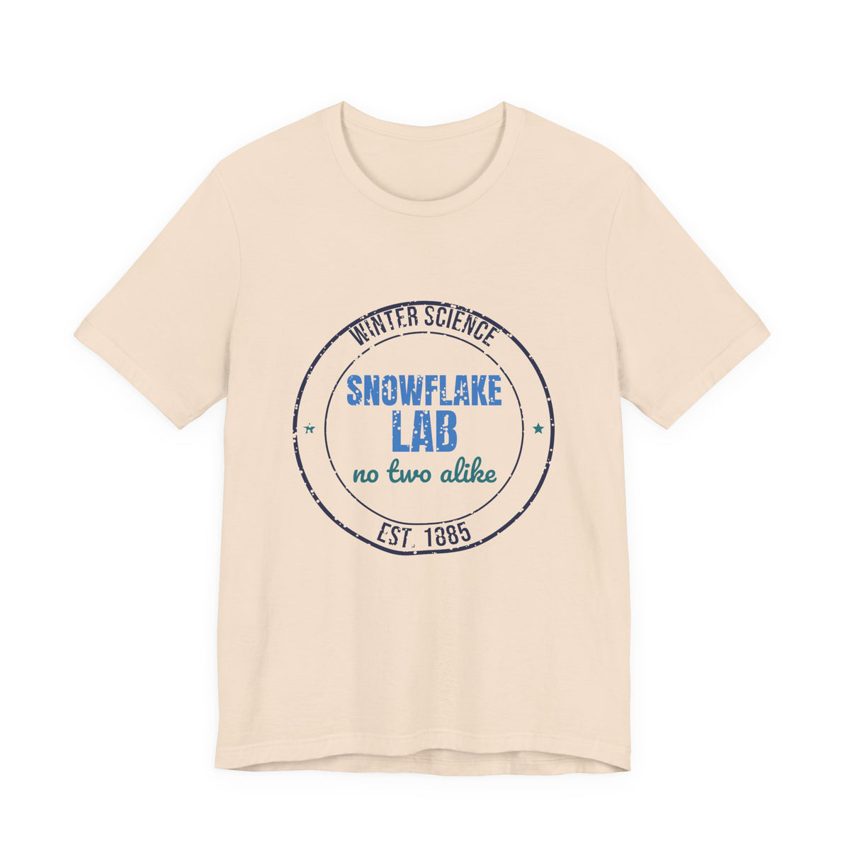 Winter Science Snowflake Lab Est. 1885 Shirt, Vintage Winter T-Shirt, Vintage Winter Gift