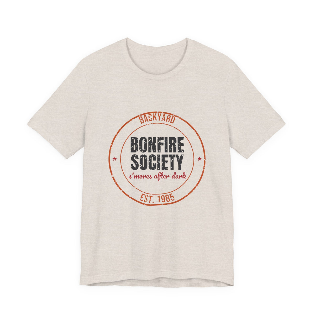 Backyard Bonfire Society Est. 1985 Shirt, Vintage Bonfire T-Shirt, Vintage Bonfire Gift