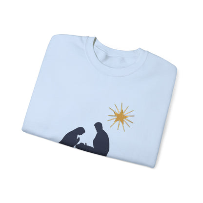 Reason for the Season Sweatshirt, Christian Christmas Crewneck, Nativity Sweater
