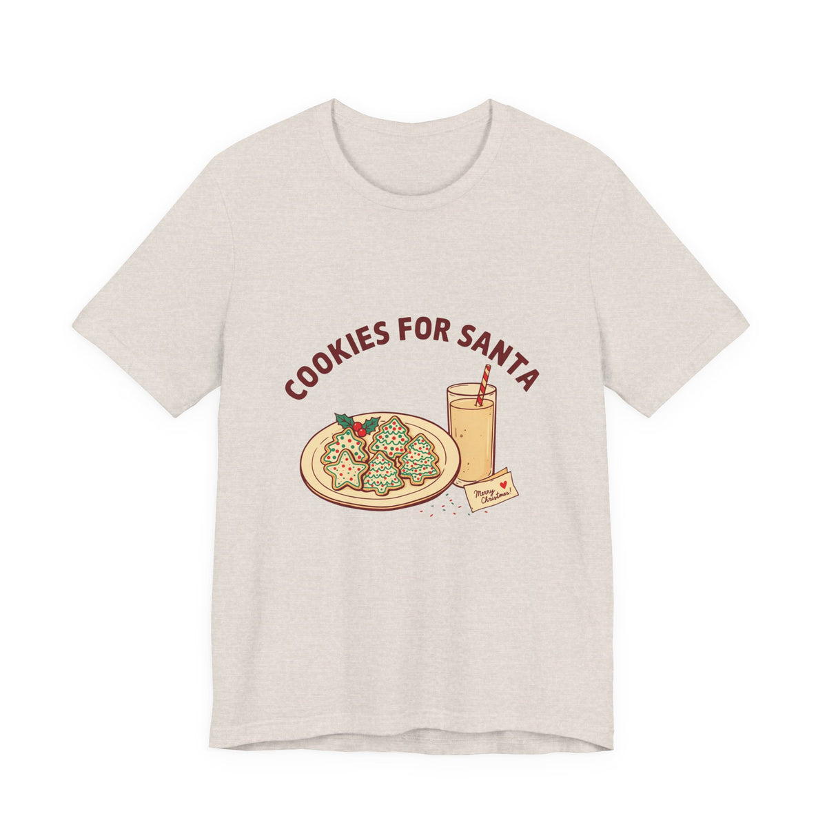 Cookies for Santa Shirt, Christmas Eve T-Shirt, Family Christmas Tee
