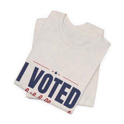 I Voted and It Felt Good Shirt, I Voted T-Shirt, Election Day Tee