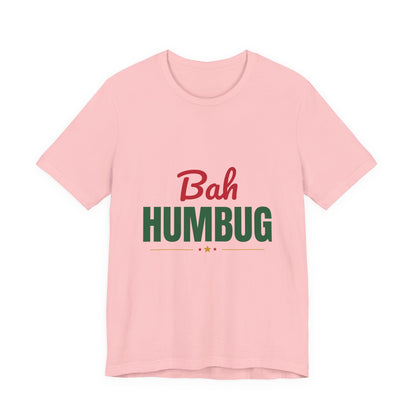 Bah Humbug Shirt, Funny Grumpy Christmas T-Shirt
