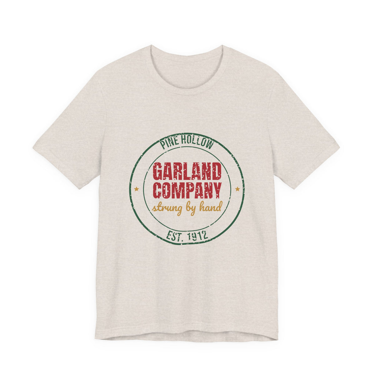 Pine Hollow Garland Company Est. 1912 Shirt, Vintage Christmas T-Shirt, Vintage Christmas Gift