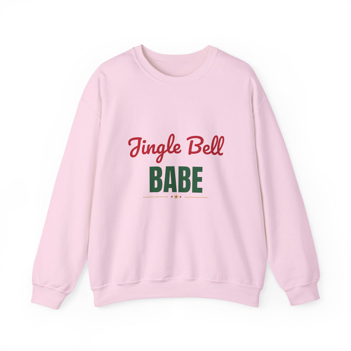 Jingle Bell Babe Sweatshirt, Womens Christmas Crewneck