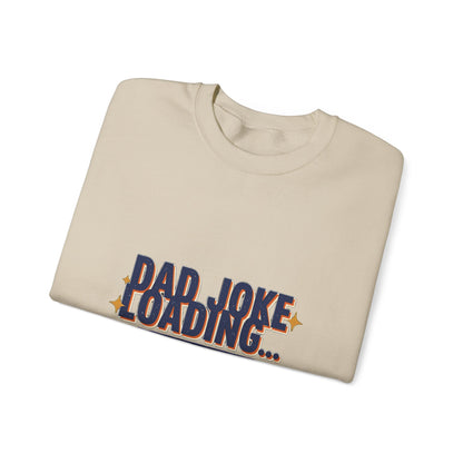 Dad Joke Loading Sweatshirt, Funny Dad Crewneck, Gift for Dad