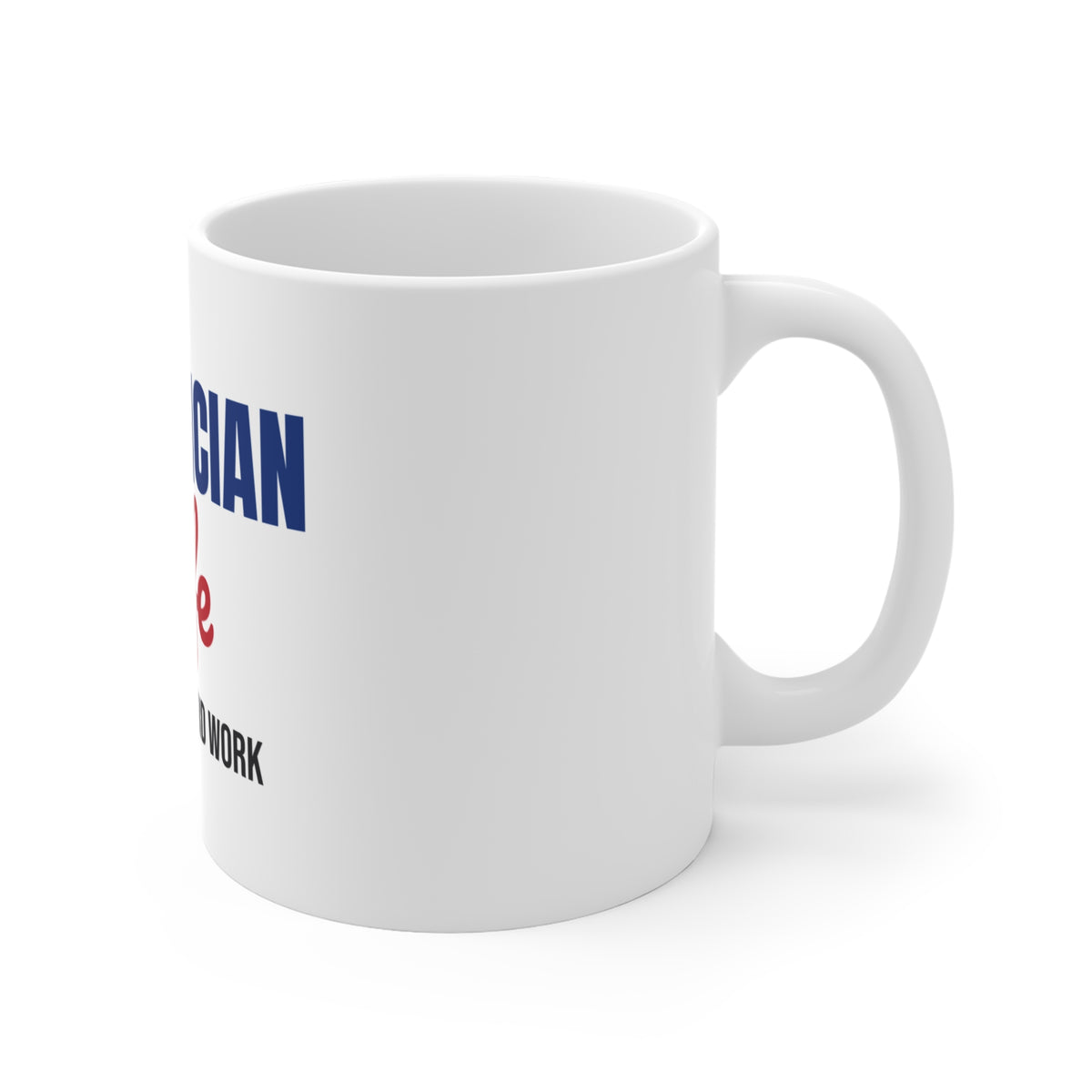 Electrician Life Wired for Hard Work Mug