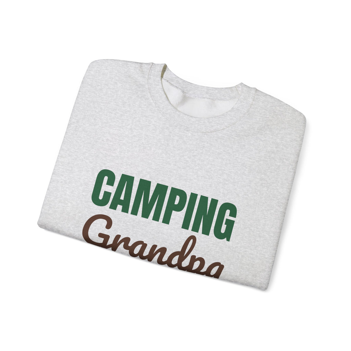 Camping Grandpa Sweatshirt, Camping Grandpa Crewneck
