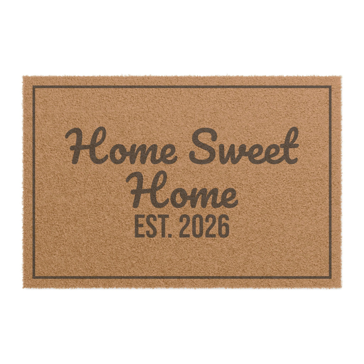 Home Sweet Home Est. 2026 Doormat