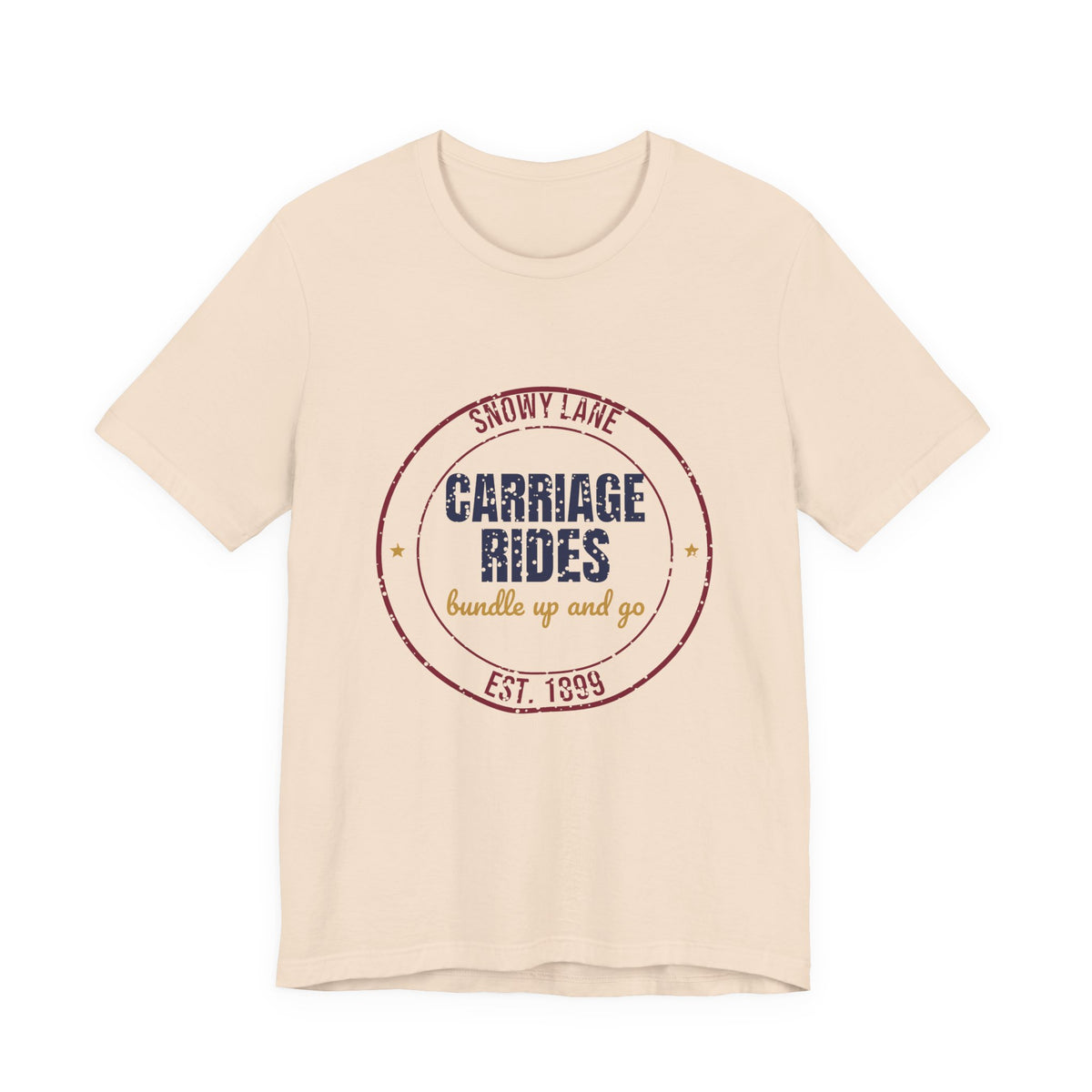 Snowy Lane Carriage Rides Est. 1899 Shirt, Vintage Winter T-Shirt, Vintage Winter Gift