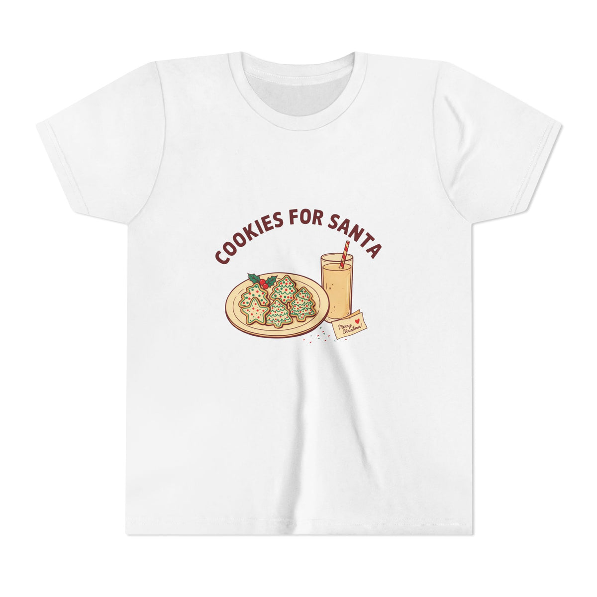 Cookies for Santa Kids Shirt