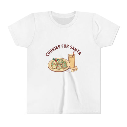 Cookies for Santa Kids Shirt