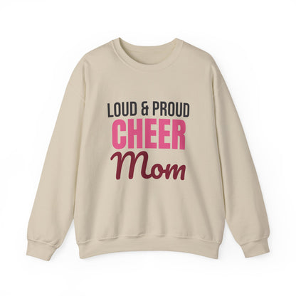 Loud and Proud Cheer Mom Sweatshirt