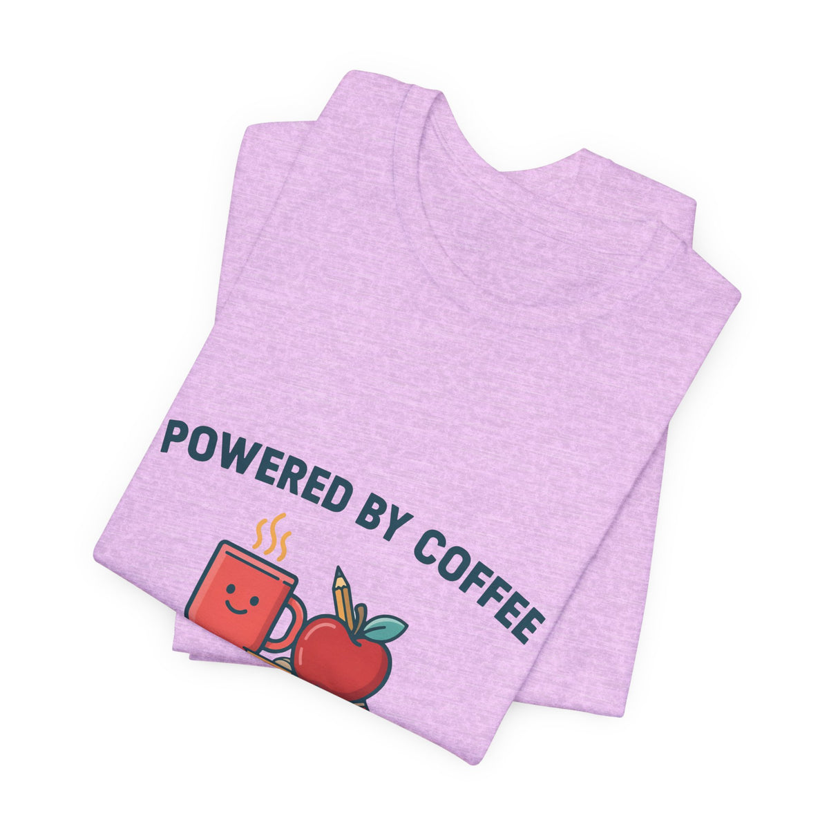 Powered by Coffee and Kindness Shirt, Teacher T-Shirt, Teacher Appreciation Gift