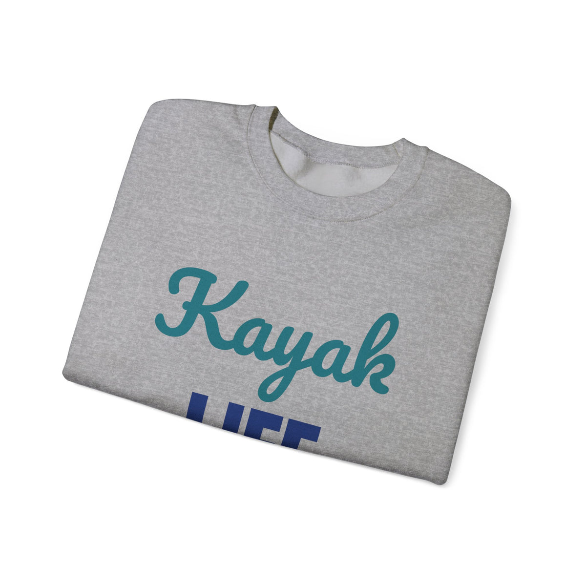 Kayak Life Paddle Relax Repeat Sweatshirt, Kayaking Crewneck Sweatshirt